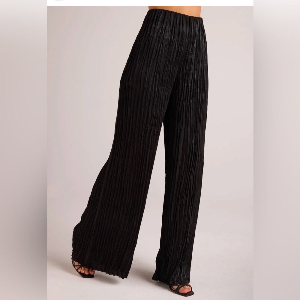 Bella Dahl Charcoal Wide Leg Pants